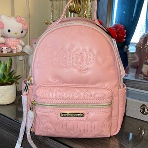 Juicy Couture Puff Quilted Mini Backpack Taffy